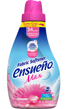 ENSUENO: MAX Spring Fresh Fabric Softener, 45 oz