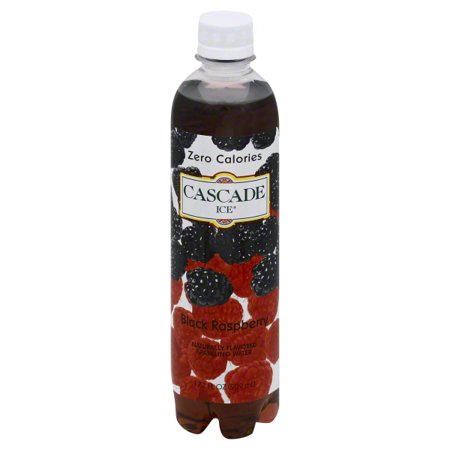 CASCADE ICE: Zero Calories Sparkling Water Black Raspberry, 17.2 fl oz