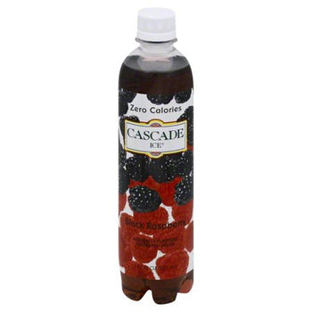 CASCADE ICE: Zero Calories Sparkling Water Black Raspberry, 17.2 fl oz