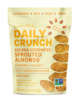 DAILY CRUNCH: Golden Goodness Sprouted Almond, 1.5 oz