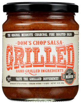 DOMS CHOP SALSA: Medium Salsa, 16 fo