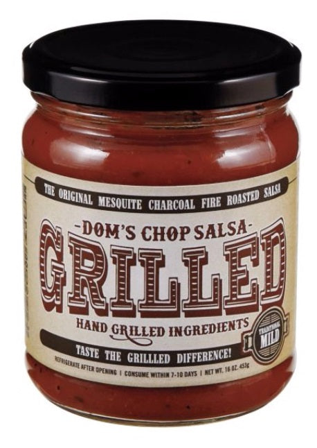 DOMS CHOP SALSA: Mild Salsa, 16 oz