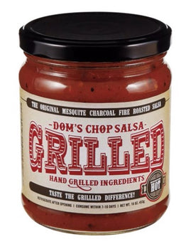 DOMS CHOP SALSA: Hot Salsa 16 oz