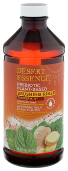DESERT ESSENCE: Brushing Rinse Gingermint, 15.8 oz