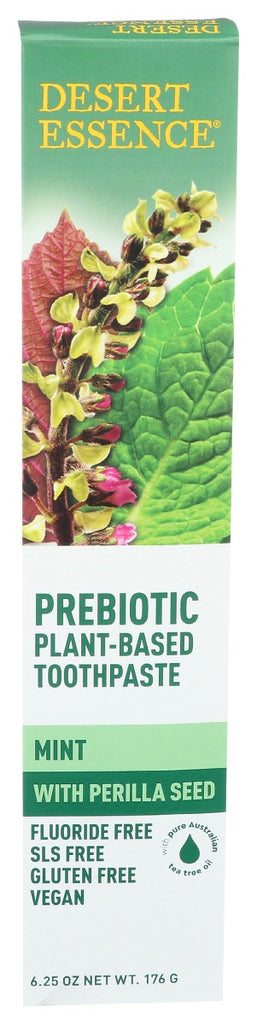 DESERT ESSENCE: Prebiotic Botanical Mint Toothpaste, 6.25 oz