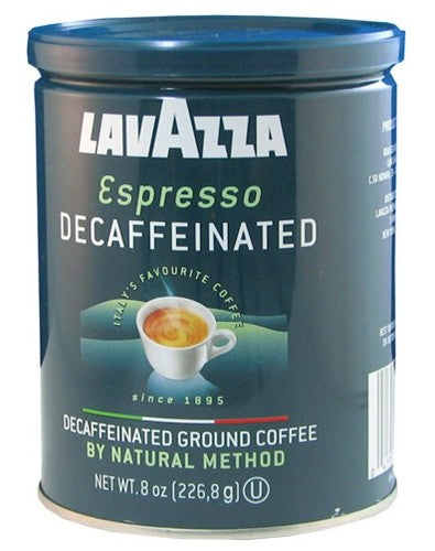 LAVAZZA: Coffee Ground Espresso Decaffeinated , 8 oz