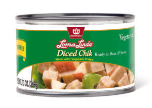 LOMA LINDA: Low Fat Diced Chik, 13 oz