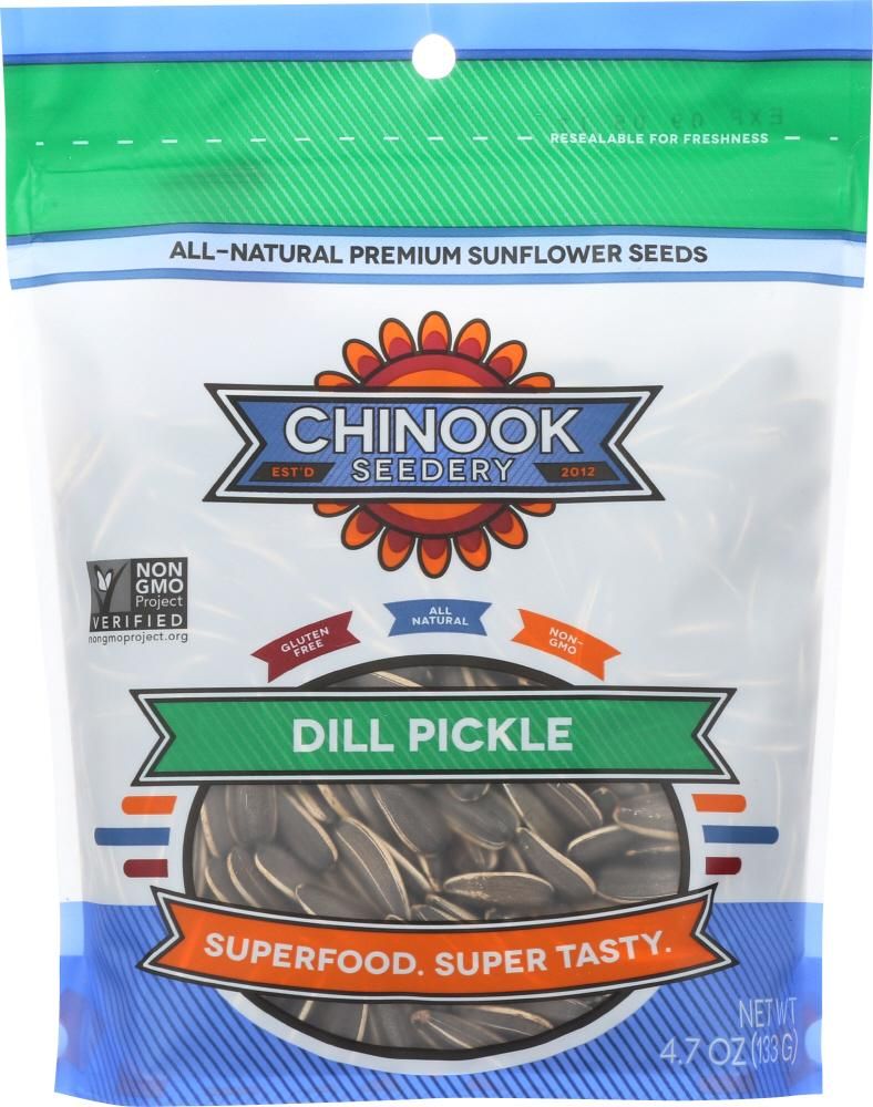 CHINOOK SEEDERY: Sunflower Seed Shell Dill, 4.7 oz