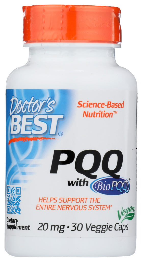 DOCTORS BEST: Pqq With Biopqq 20Mg, 30 vc