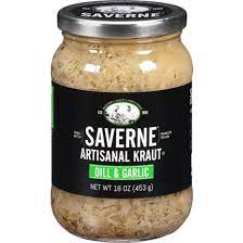 SAVERNE: Kraut Artisana Dill Grlc, 16 oz