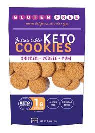 JULIAS TABLE: Cookie Snickerdoodle Keto, 3.4 oz