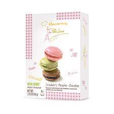 MACARONS DE PAULINE: Cookie Macrn Asst 6Pc, 2.32 oz