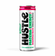 MATCHABAR: Energy Drink Hustle Berry, 12 fo