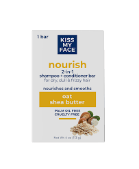 KISS MY FACE: Bar Shampoo Cond Nourish, 4 oz