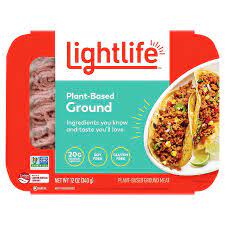 LIGHTLIFE: Meat Grnd Plant Based, 12 oz