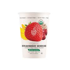 LIVE MORE ORGANICS: Smoothie Cup Strwby Mngo, 8 oz