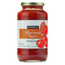 TONELLI: Pasta Sce Marinara Mshrm, 24 oz