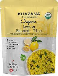 KHAZANA: Rice Basmati Lemon Rte, 8.81 oz