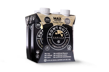 DONT QUIT: Max Protein Nutrition Shake Vanilla, 44 fo