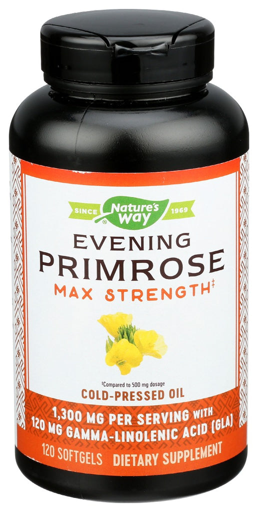 NATURES WAY: Evening Primrose Oil Max Strength, 120 sg