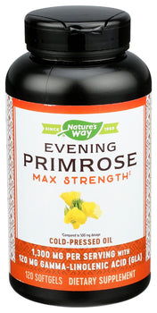 NATURES WAY: Evening Primrose Oil Max Strength, 120 sg