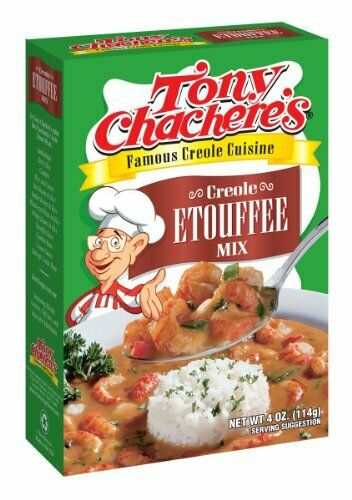 TONY CHACHERES: Creole Etouffee Base Mix, 4 oz