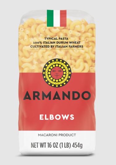 ARMANDO: Elbows Macaroni Product, 16 oz