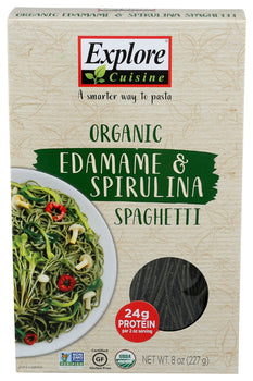 EXPLORE CUISINE: Organic Edamame and Spiraluna Spaghetti, 8 oz