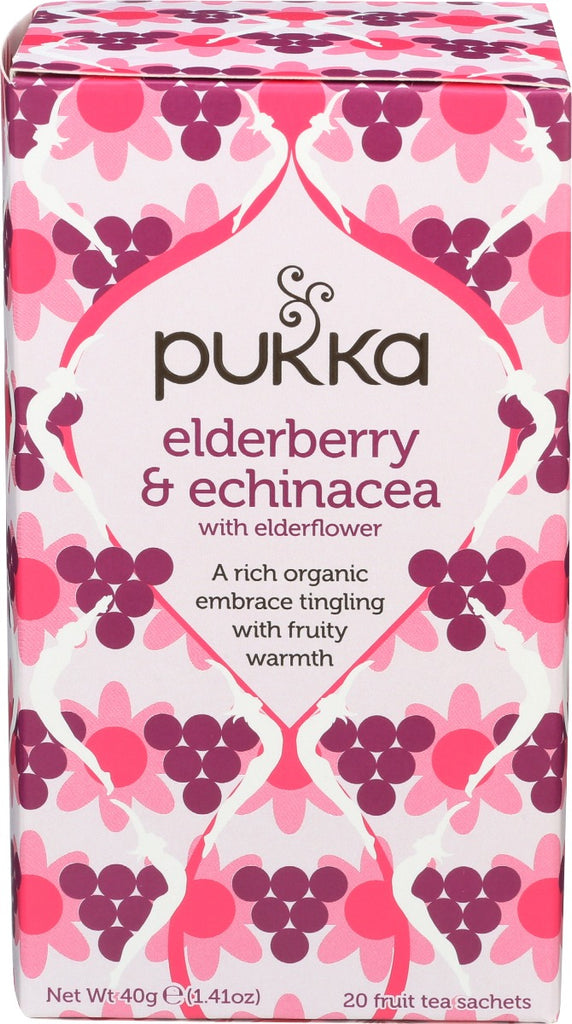 PUKKA HERBS: Elderberry and Echinacea, 20 bg