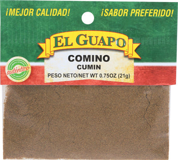 EL GUAPO: Ground Cumin Comino Entero, 0.75 oz