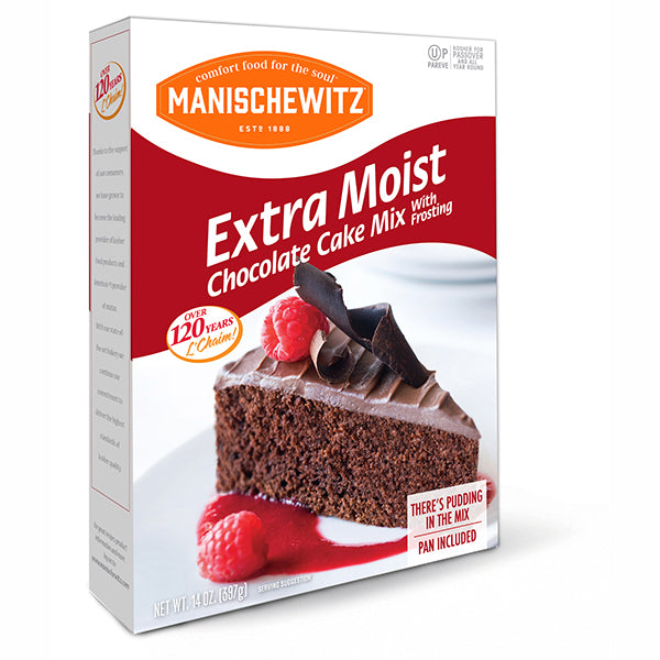 MANISCHEWITZ: Extra Moist Chocolate Cake Mix, 14 oz