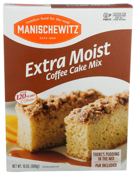 MANISCHEWITZ: Extra Moist Coffee Cake Mix, 13 oz