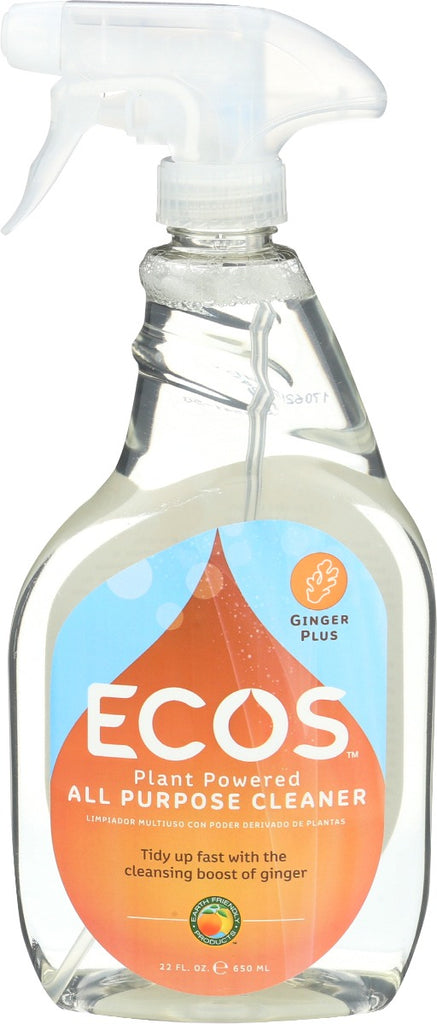 ECOS: All Purpose Cleaner Ginger Plus, 22 oz