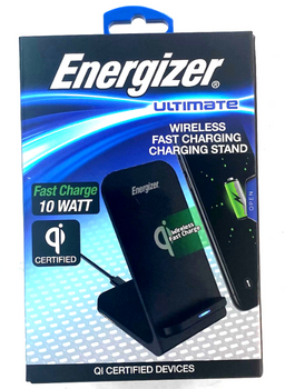 ENERGIZER ULTIMATE: Wireless Fast Charging Stand, 1 ea