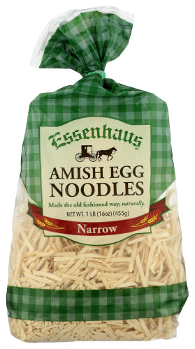 ESSENHAUS: Amish Egg Noodles Narrow, 16 oz