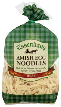 ESSENHAUS: Amish Egg Noodles Wide, 16 oz