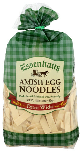 ESSENHAUS: Amish Egg Noodles Extra Wide, 16 oz