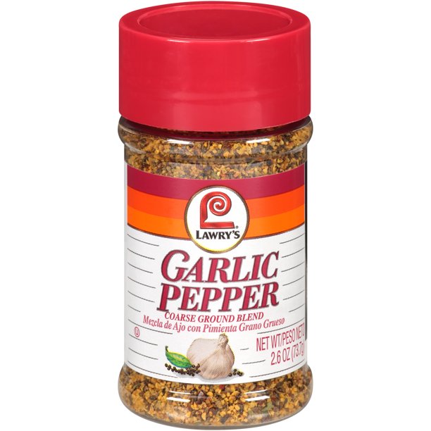 LAWRYS: Garlic Pepper, 2.6 oz