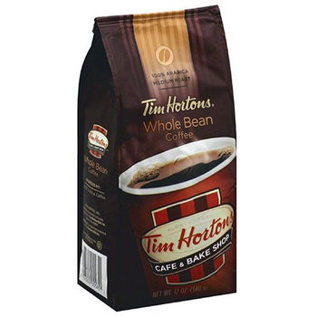 TIM HORTON: Coffee Whole Bean 100% Arabica, 12 oz