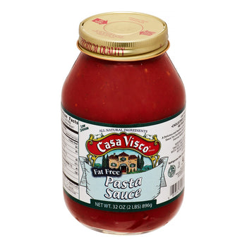 CASA VISCO: Fat Free Pasta Sauce, 32 oz