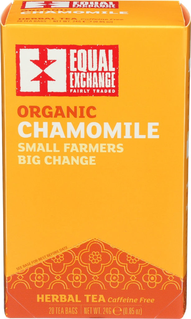 EQUAL EXCHANGE: Tea Chamomile Organic, 20 bg