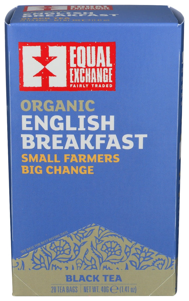 EQUAL EXCHANGE: English Breakfast Tea Organic, 20 bg