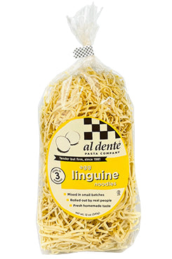 AL DENTE: Pasta Linguinie Egg, 12 oz