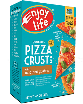 ENJOY LIFE: Gourmet Pizza Crust Mix Gluten Free, 14.5 oz