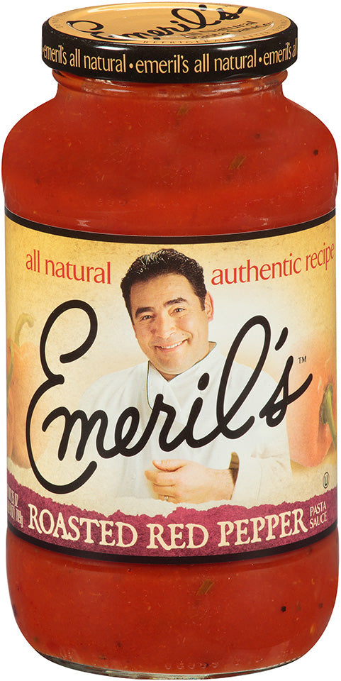 EMERIL'S: Roasted Red Pepper Pasta Sauce, 25 Oz