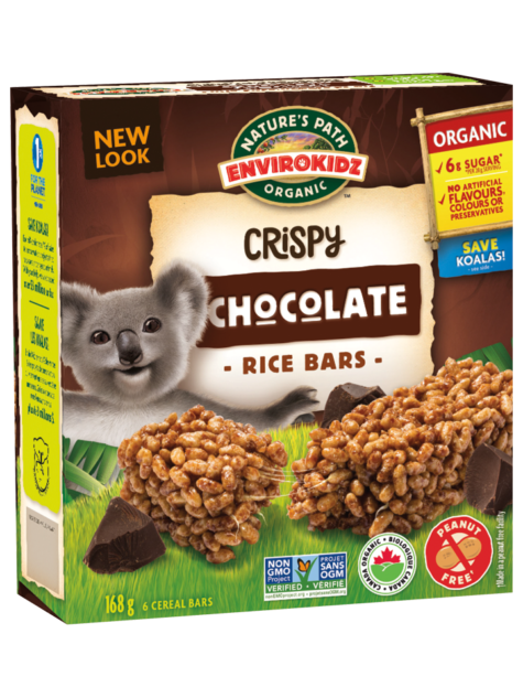 NATURES PATH: Envirokidz Organic Crispy Chocolate Rice Bars, 6 oz