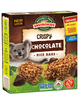 NATURES PATH: Envirokidz Organic Crispy Chocolate Rice Bars, 6 oz