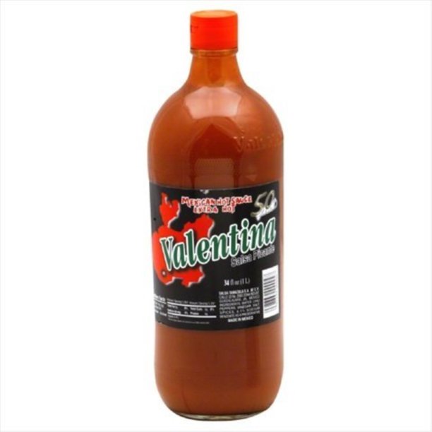 VALENTINA: Sauce Black Label Hot, 34 oz