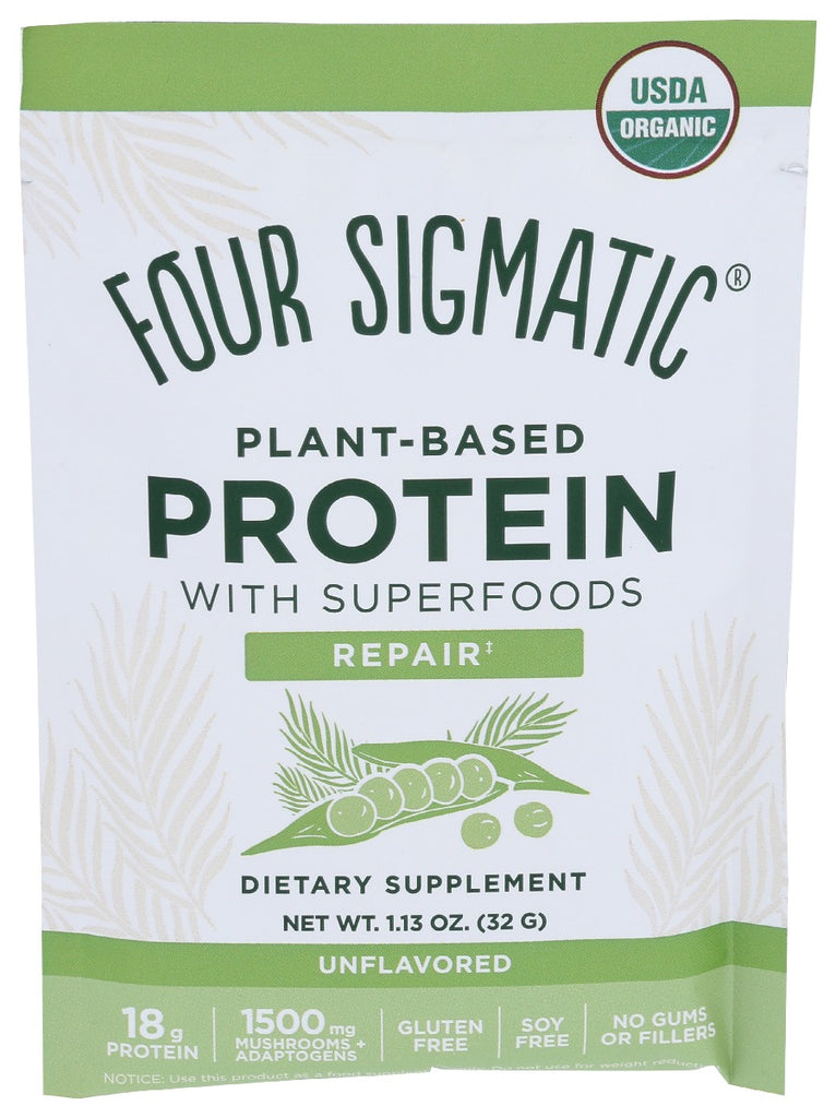 FOUR SIGMATIC: Plain Protein Powder, 1.41 oz