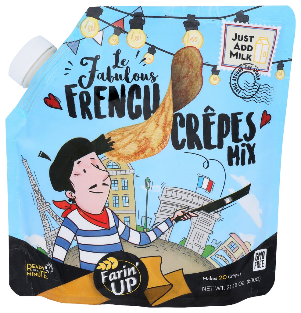 FARINUP: Fabulous French Crepe Mix, 21.16 oz